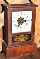 Small shelf clock made by the E. N. Welch Mfg. Co.
