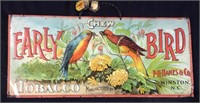 RARE 1900s P.H. HANES & CO EARLY BIRD CHEWING