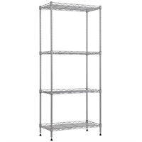 REGILLER 4-Tier Wire Shelving Unit Metal Storage R