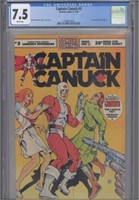 Vintage 1976 Captain Canuck #3 Comic Book