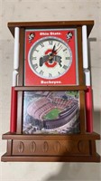 The Ohio State Buckeyes desk clock