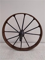 Vintage metal wheel
