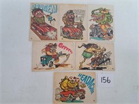 1970s Odder Odd Rod Stickers by Donruss