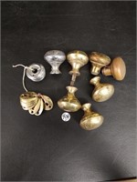 Assorted Door Knobs & Plates