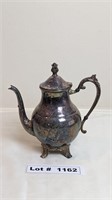 ANTIQUE SILVER COFFEE POT BY F. B. ROGERS SILVER C