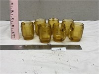 Vintage Barrel Mug Shot Glasses