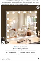 Vanity Mirror with Lights Hollywood Makeup Mirror