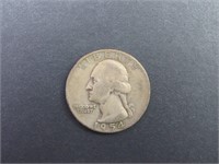 1954 D Washington Silver Quarter