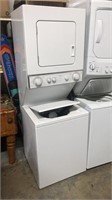 White Whirlpool Stack Washer Dryer W2B