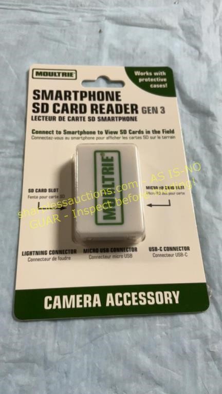 Moultrie Smartphone SD Card Reader Gen 3