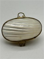 Vintage Mother-of-Pearl Trinket Pill Box