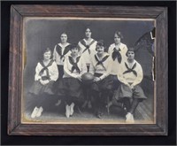 1920 Photograph of Girl's Basketball Team