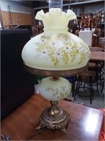 Fenton Glass lamp