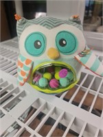 Owl baby toy lights & sings