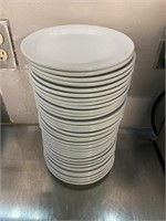 LOT: Browne White 7" Plate