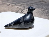 VINTAGE BARRO NEGRO BIRD Pottery QUAIL MEXICO