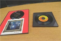 2 Framed Beatle Records
