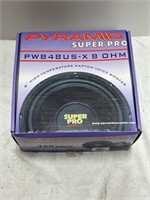 Pyramid Super Pro Sub Woofer New In Box