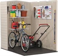 Rubbermaid Large Vertical Resin Storage Shed