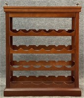 Cherry Tone Wine Rack