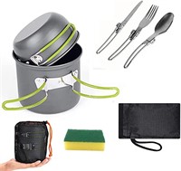YULINJING Camping Cookware Set for 1-2 People