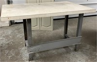 Steel Workbench with Formica Top