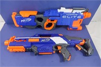 2 NERF Hyperfire Elite Guns
