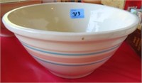 10 INCH McCOY CROCK MIXING BOWL