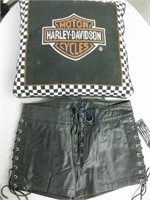 NWT Kookie Leather Shorts Size XL With HD Pillow