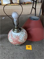 Phoenix Glass Lamp