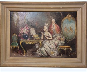 Original Oil of Marie Antoinette