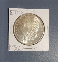 1879 S US Silver Dollar