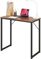 HUAXIN 32-Inch Office Study Desk, Vintage