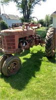 Farmall H, gas engine, hours unknown, 11-38