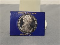 1780 Maria Theresa Silver Coin