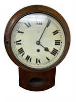 Antique Hamburg American wall clock #497
