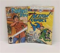 1986 FANTASTIC 4 & 1976 SUPERMAN COMIC BOOKS