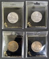 Walt Disney World Collector’s Coins (4)