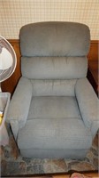 Blue Colored Recliner