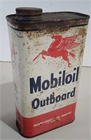 Mobiloil Outboard Oil Can