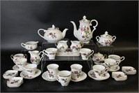 Royal Sealy Moss Rose Tea Set and More