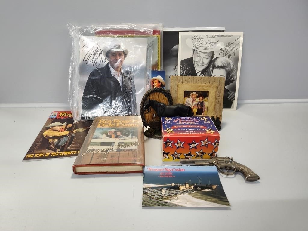 Roy Rogers collective items, Books, Cards and