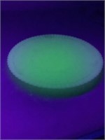 Plates - Large one glows under black light