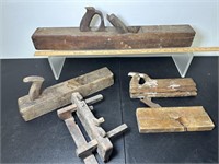 Vintage Wood Hand Planes See Photos for Details