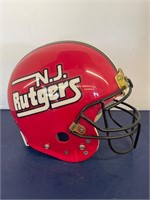 Rutgers Univ. Scarlet Nights Football Helmet
