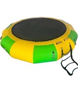 TONKOUM 10 Ft Inflatable Water Trampoline