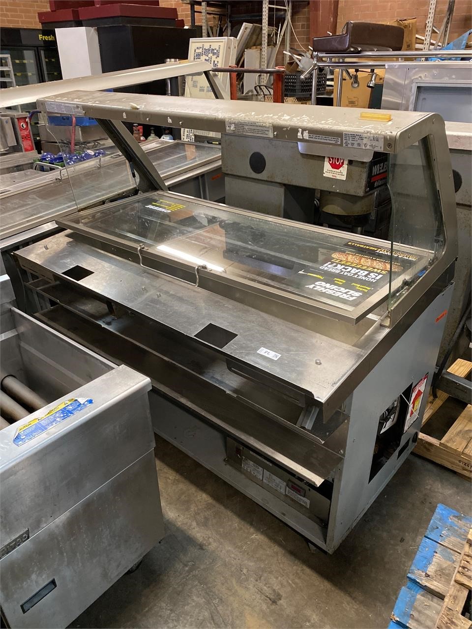 Duke 60" Refrigerated Sandwich Prep Table [TW]