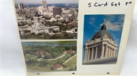Winnipeg Manitoba 5 Postcard Set