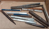 Assorted punches and chisels.