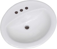 House Bowls Oval Drop in Sink